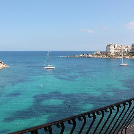 Spinola Bay Top Floor Seafront 3 Bedroom Apartment With Panoramic Sea Views - By Getawaysmalta St. Julian's Exterior foto