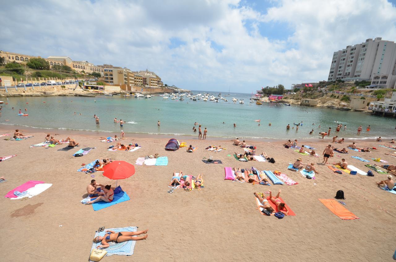 Spinola Bay Top Floor Seafront 3 Bedroom Apartment With Panoramic Sea Views - By Getawaysmalta St. Julian's Exterior foto